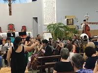 Lee más sobre el artículo Grillitos Sinfónicos brindaron un show en la Iglesia Espíritu Santo de Posadas
