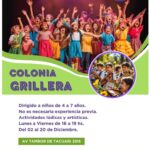 Lee más sobre el artículo Colonia Grillera – Actividades Lúdicas y Artísticas.