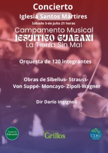 Lee más sobre el artículo Campamento Musical Jesuítico Guaraní – 2025